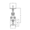 Gate valve Series: 210 Type: 309 Steel Flange PN16